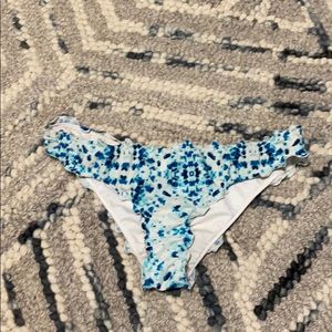 Blue Hollister bathing suit bottoms